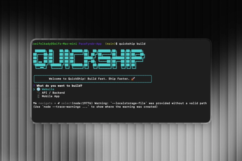 Why I Built QuickShip CLI: Automating My Own Boilerplate