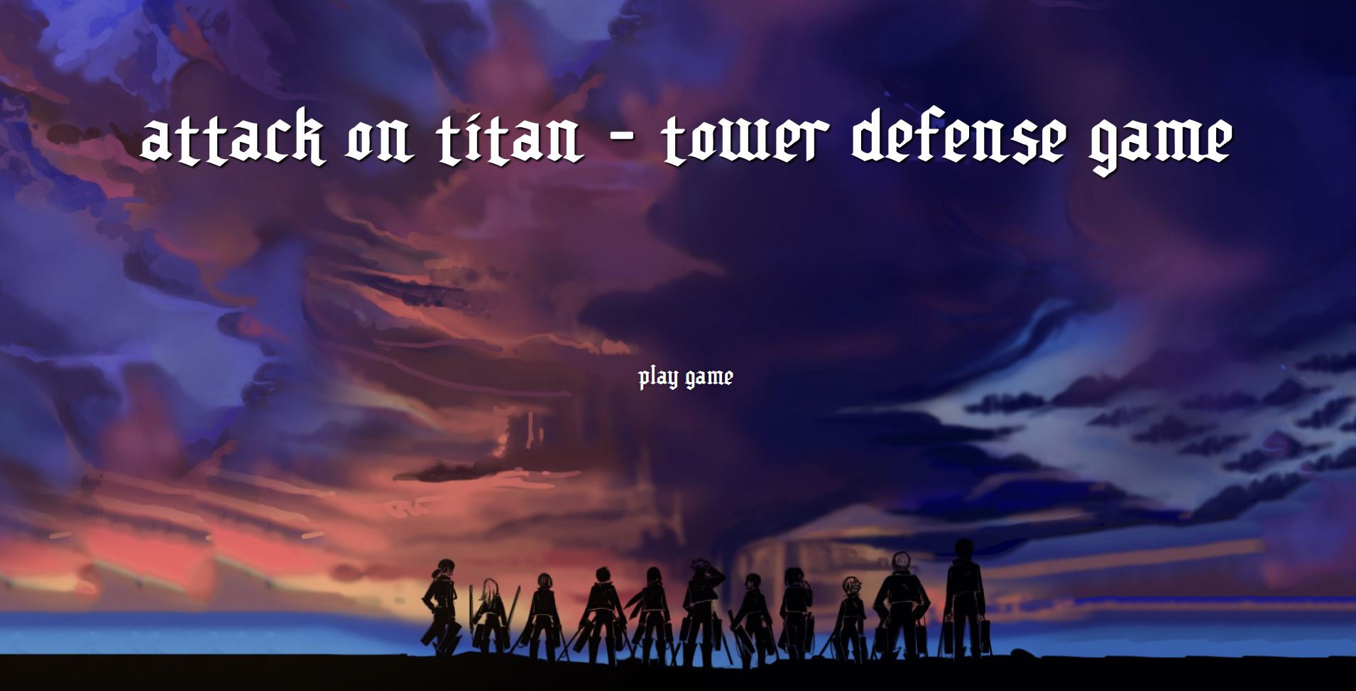 Attack on Titan Utopia Game